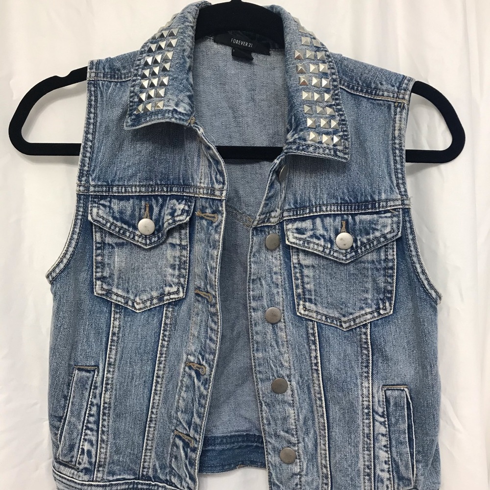Denim vest
